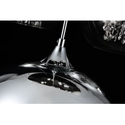 Maytoni P140-PL-170-5-N - Pakabinamas sietynas FERMI 5xE27/60W/230V blizgus chromas