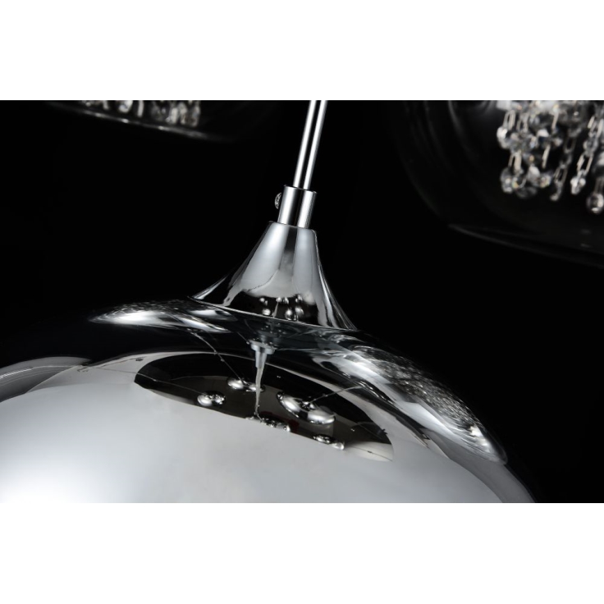 Maytoni P140-PL-170-5-N - Pakabinamas sietynas FERMI 5xE27/60W/230V blizgus chromas
