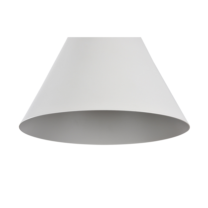 Maytoni P359-PL-01-W - Pakabinamas sietynas BICONES 1xE27/60W/230V diametras 22 cm balta/smėlio spalva