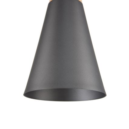 Maytoni P359-PL-140-C - Pakabinamas sietynas BICONES 1xE27/60W/230V diametras 14 cm pilka/smėlio spalva
