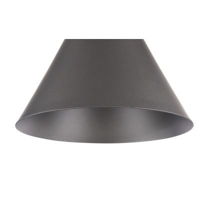 Maytoni P359-PL-220-C - Pakabinamas sietynas BICONES 1xE27/60W/230V diametras 22 cm pilka/smėlio spalva