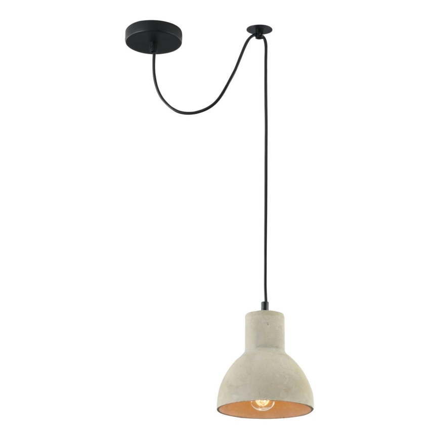 Maytoni T434-PL-01-GR - Pakabinamas sietynas BRONI 1xE27/60W/230V diametras 16 cm pilka