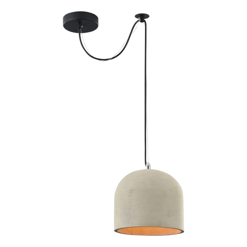 Maytoni T451-PL-01-GR - Pakabinamas sietynas BRONI 1xE27/60W/230V diametras 20 cm pilka