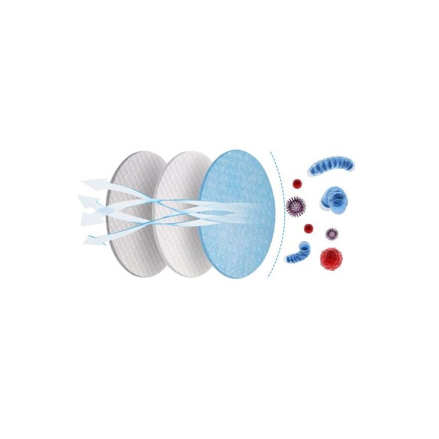 Media Sanex Respiratorius FFP2 NR / KN95 Juodas 20 vnt