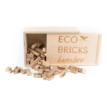 Medinis konstruktorių rinkinys ECO BRICKS 250 vnt.