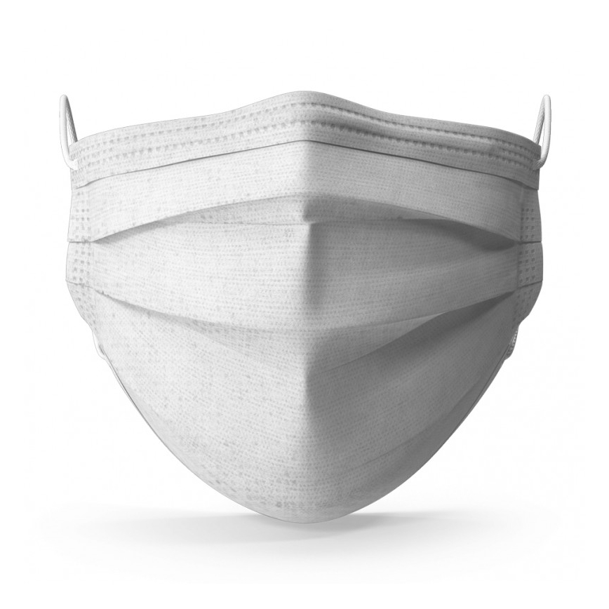 Mediroc - Veido kaukė MEDICAL 3 sluoksniai, BFE98%