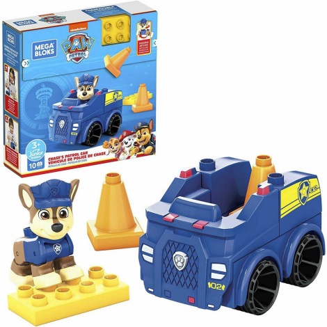 Mega Bloks - Vaikiškas statybų rinkinys Paw patruliuoja Chase'o automobilis