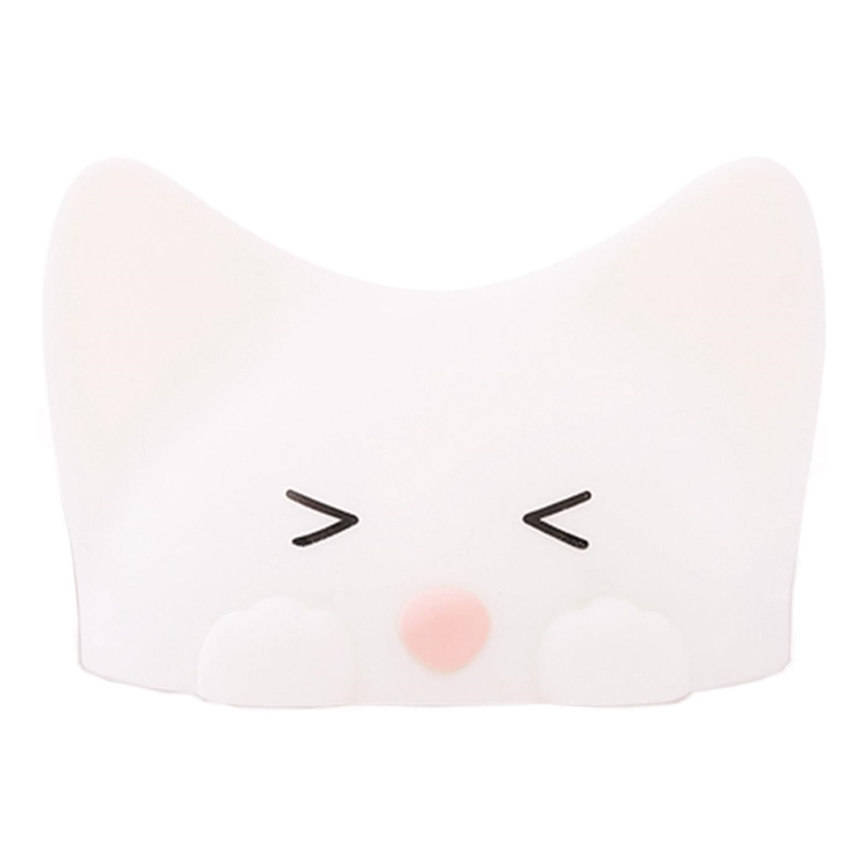 MegaLight - LED RGB Pritemdoma įkraunama vaikiška jutiklinė lempa CATTY CAT LED/5V