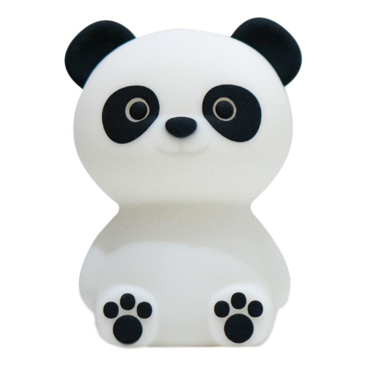 MegaLight - LED RGB Pritemdoma įkraunama vaikiška jutiklinė lempa PADDY PANDA LED/5V