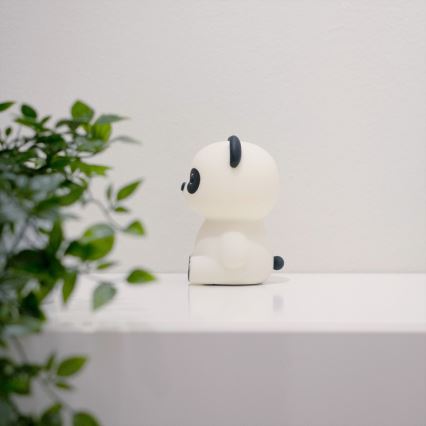 MegaLight - LED RGB Pritemdoma įkraunama vaikiška jutiklinė lempa PADDY PANDA LED/5V