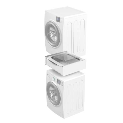 Meliconi 656112 - Tarpinė skalbimo mašinai ir džiovyklei su ištraukiamu 28 l talpos stalčiumi, balta