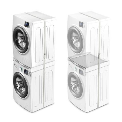 Meliconi 656114 - 70 cm tarpinė skalbimo mašinai ir džiovyklai, balta