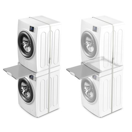 Meliconi 656114 - 70 cm tarpinė skalbimo mašinai ir džiovyklai, balta