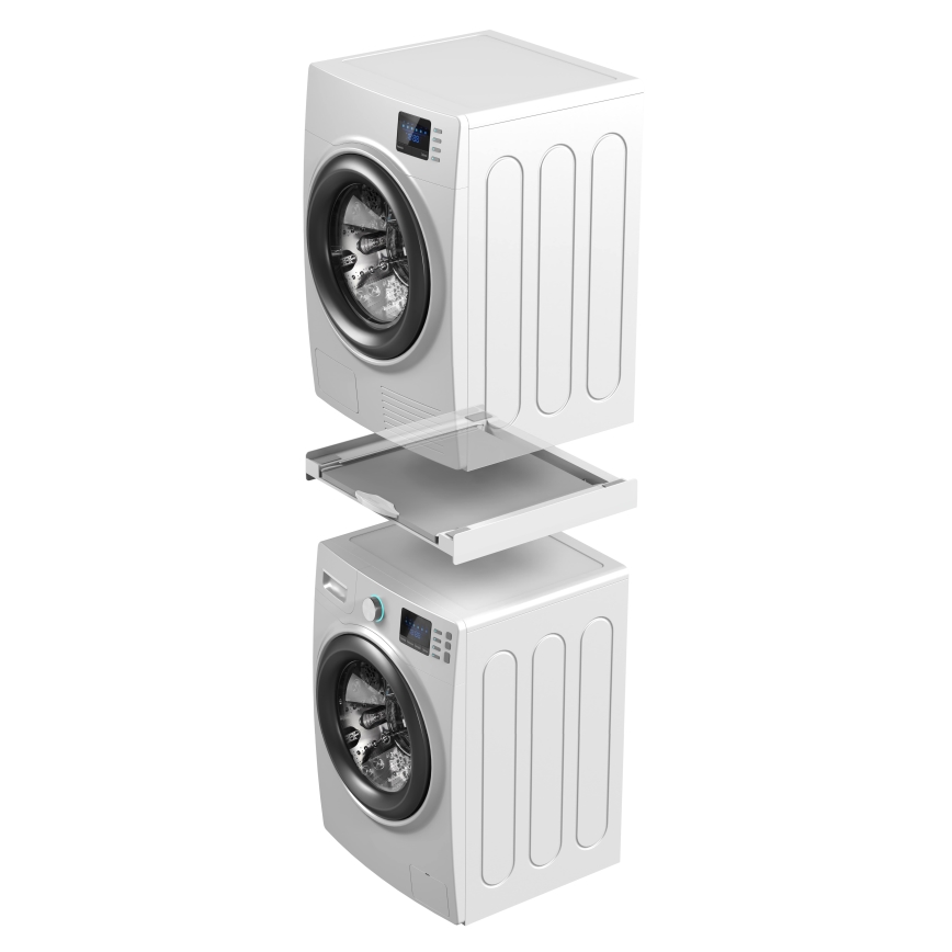 Meliconi 656114 - 70 cm tarpinė skalbimo mašinai ir džiovyklai, balta