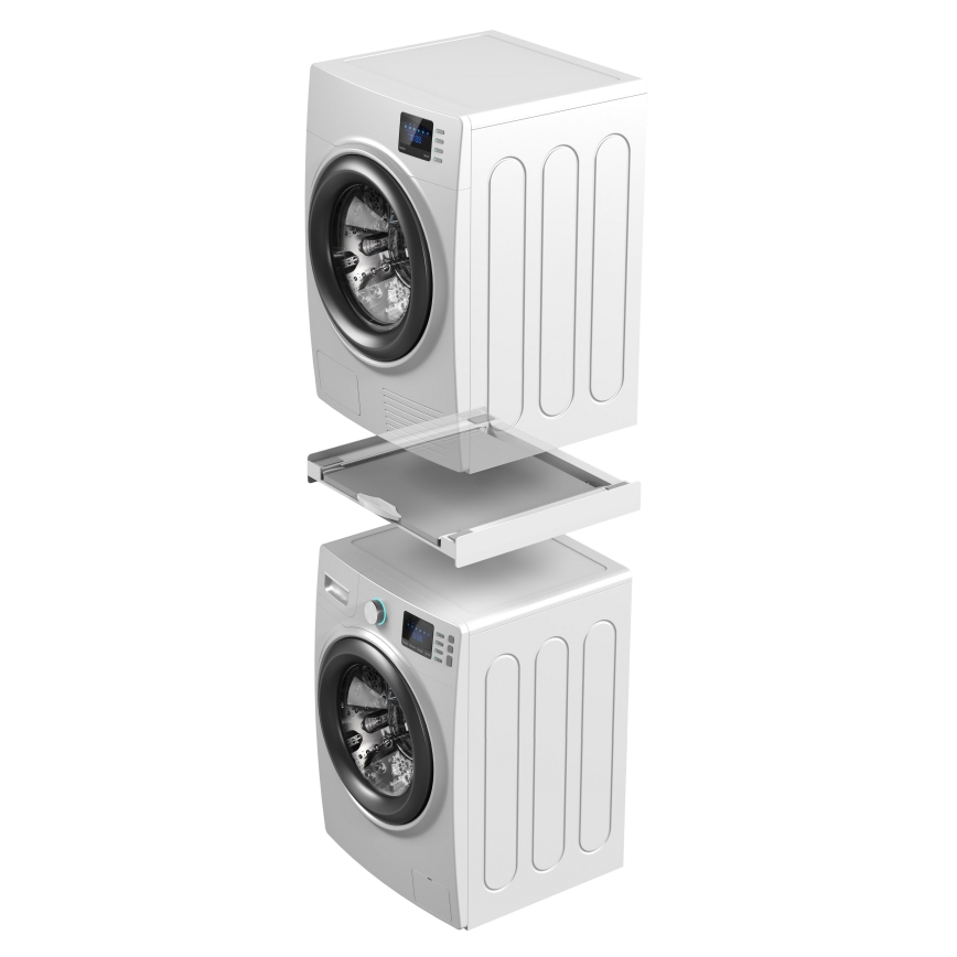 Meliconi 656114 - 70 cm tarpinė skalbimo mašinai ir džiovyklai, balta