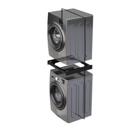 Meliconi 656138 – tarpiklis skalbimo mašinai ir džiovyklei, 70 cm, juodas