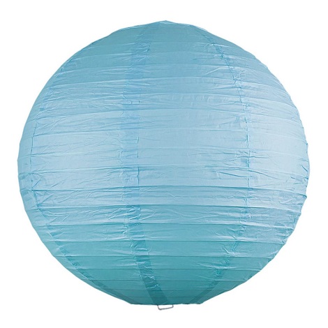 Mėlynas gaubtas E27 d. 40 cm