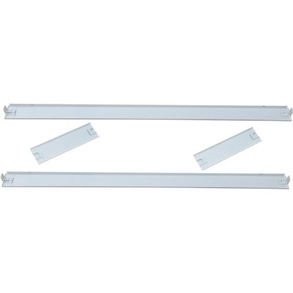Metalinis montavimo rėmas LED paneliams STELLA 120x30 cm, baltas