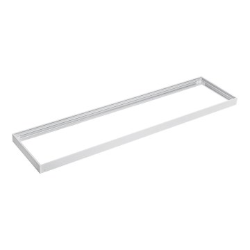 Metalinis rėmas LED plokščių montavimui 1200x300 mm baltas