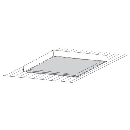 Metalinis rėmas LED plokščių montavimui 600x600mm