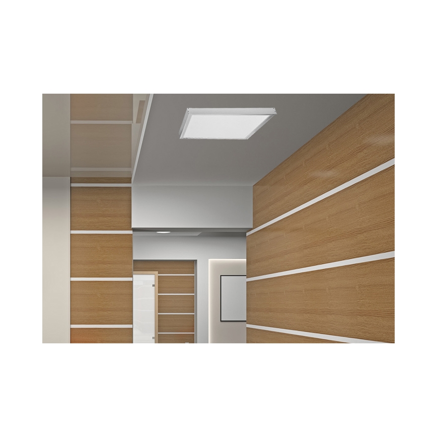 Metalinis rėmelis LED panelių montavimui ZEUS 1195x295mm