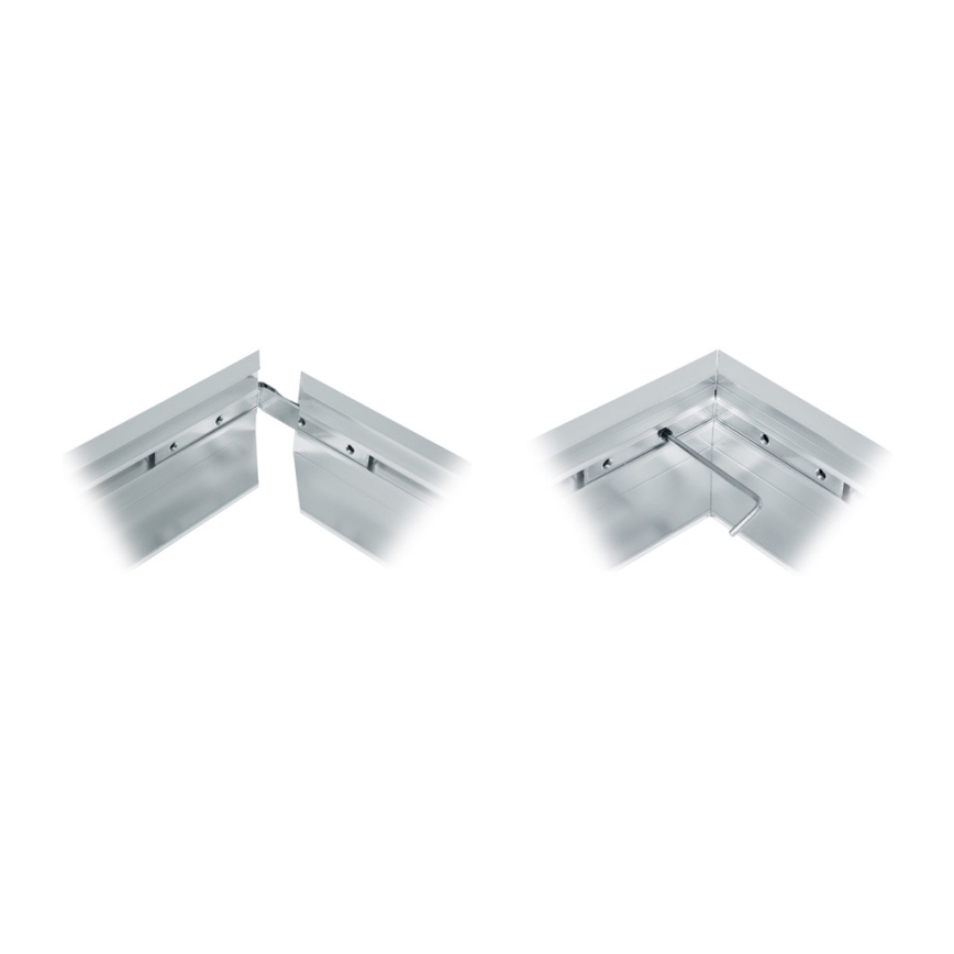 Metalinis rėmelis LED panelių montavimui ZEUS 1195x295mm