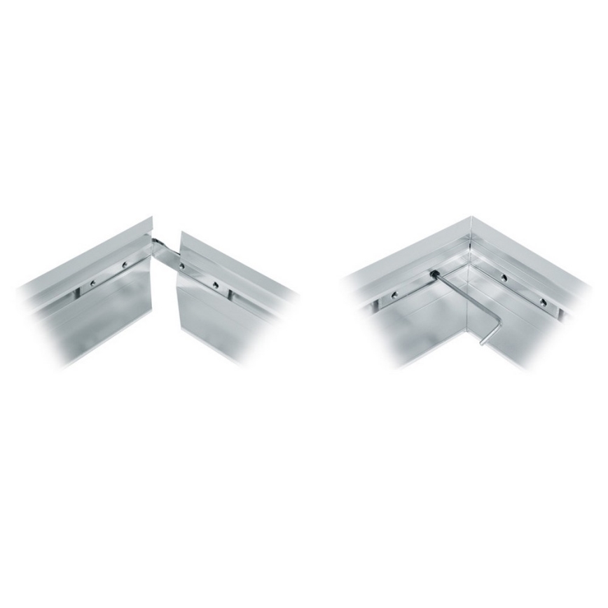 Metalinis rėmelis LED panelių montavimui ZEUS 1195x595mm