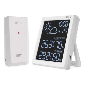 Meteorologinė stotelė 5V 2xAAA + 2xAAA juoda