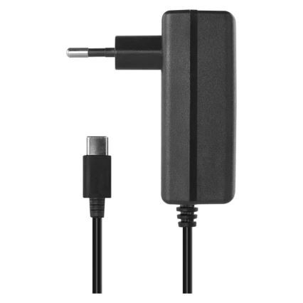 Meteostotis su belaidžiu 5 V įkrovimu, maitinama 2×AA + 2×AAA, juoda