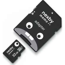 MicroSDHC 32GB U1 100MB/s + SD adapteris