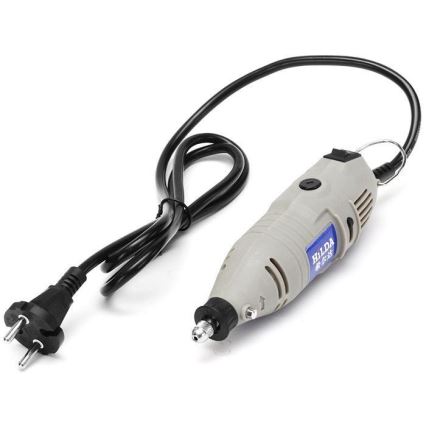 Mini gręžtuvas su priedais 150W/230V