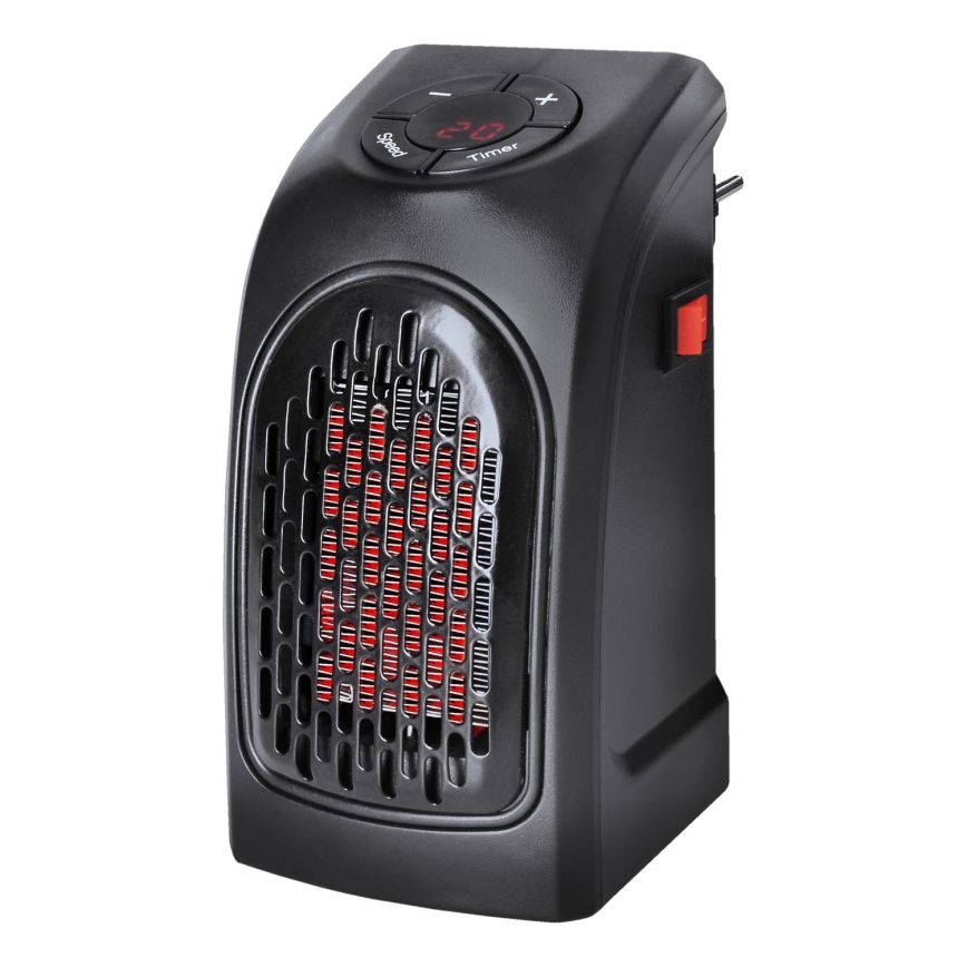 Mini kištukinis ventiliatorius su keraminiu kaitinimo elementu 350W/230V