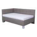 Minkšta lova su čiužiniu ir sandėliavimo vieta MARIA PETITE 120x200 cm taupe
