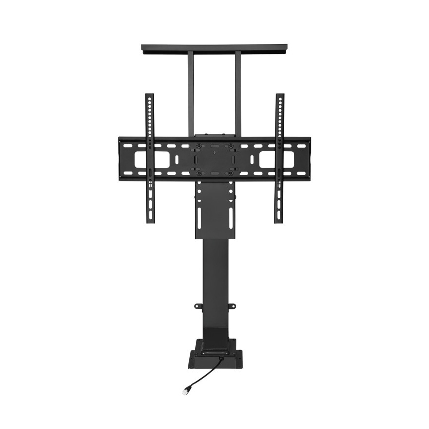 MK FLORIA MKF-19DM648 - Stovas televizoriui 37-65 juodas SCHUKO + nuotolinio valdymo pultas