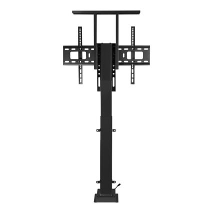 MK FLORIA MKF-19DM648 - Stovas televizoriui 37-65 juodas SCHUKO + nuotolinio valdymo pultas
