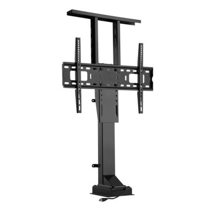 MK FLORIA MKF-19DM648 - Stovas televizoriui 37-65 juodas SCHUKO + nuotolinio valdymo pultas