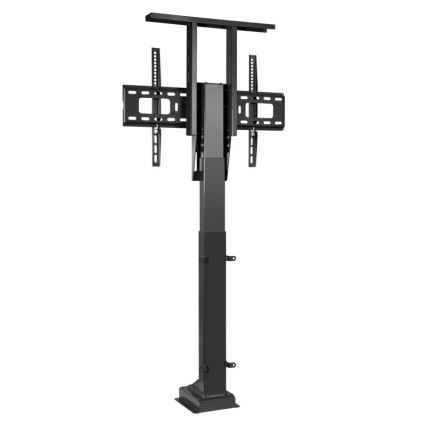 MK FLORIA MKF-19DM648 - Stovas televizoriui 37-65 juodas SCHUKO + nuotolinio valdymo pultas