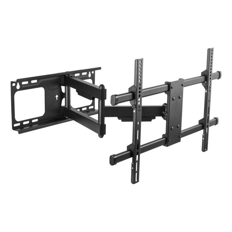 MK FLORIA MKF-20DP646 - Sieninis laikiklis televizoriui su jungtimi 80" juoda