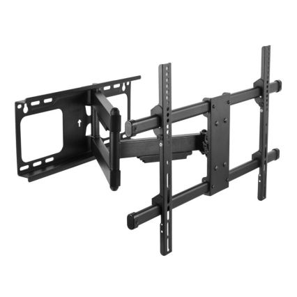 MK FLORIA MKF-20DP646 - Sieninis laikiklis televizoriui su jungtimi 80" juoda