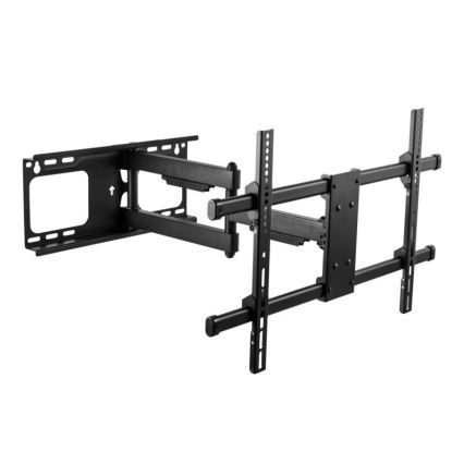 MK FLORIA MKF-20DP646 - Sieninis laikiklis televizoriui su jungtimi 80" juoda