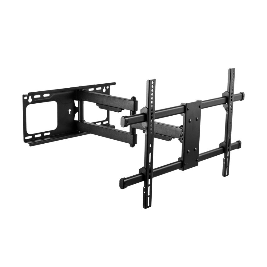 MK FLORIA MKF-20DP646 - Sieninis laikiklis televizoriui su jungtimi 80" juoda