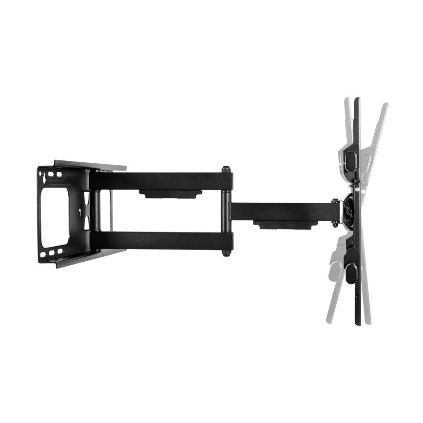 MK FLORIA MKF-20DP646 - Sieninis laikiklis televizoriui su jungtimi 80" juoda