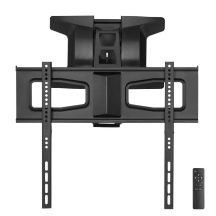 MK FLORIA MKF-21DM647 - Sieninis televizoriaus laikiklis su sąnariu 70 juodas + nuotolinio valdymo pultas