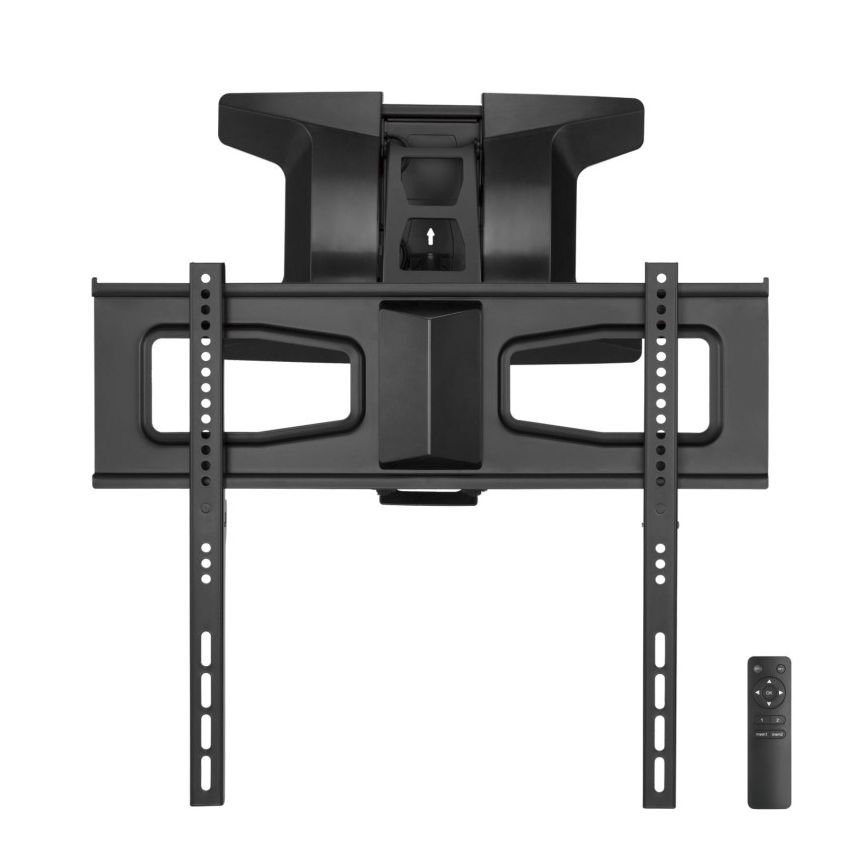 MK FLORIA MKF-21DM647 - Sieninis televizoriaus laikiklis su sąnariu 70 juodas + nuotolinio valdymo pultas