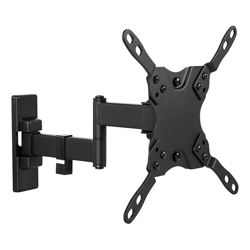 MK FLORIA MKF-21DP224 - Sieninis laikiklis televizoriui su jungtimi 46" juoda
