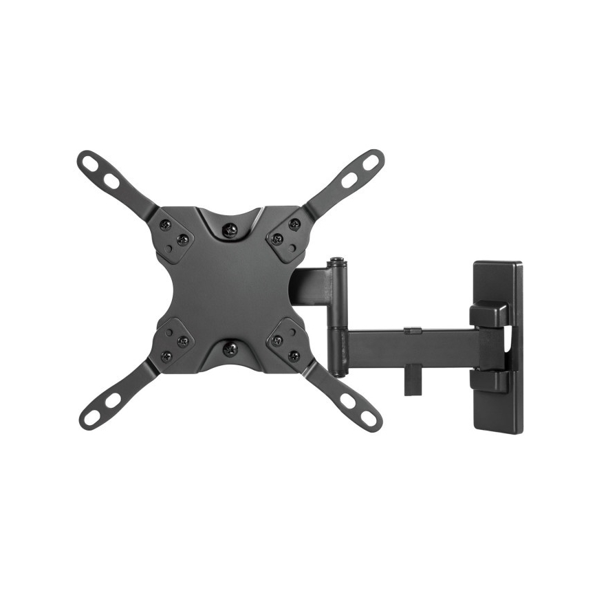 MK FLORIA MKF-21DP224 - Sieninis laikiklis televizoriui su jungtimi 46" juoda