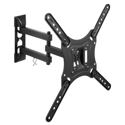 MK FLORIA MKF-23DP444 - Sieninis laikiklis televizoriui su jungtimi 65" juoda