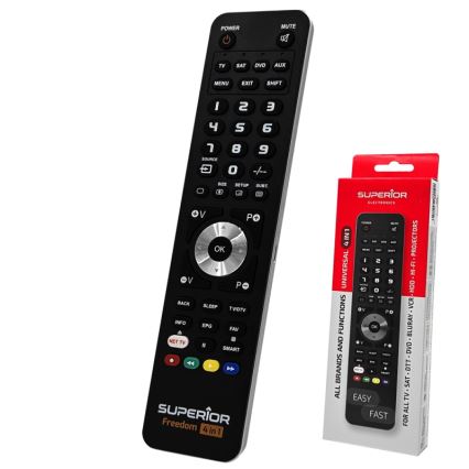 MK FLORIA Superior FREEDOM 4in1 USB - Nuotolinio valdymo pultas 4in1 USB