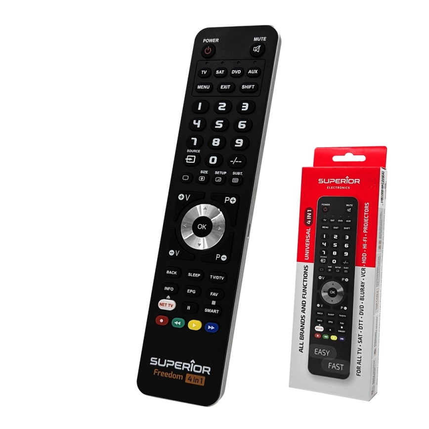 MK FLORIA Superior FREEDOM 4in1 USB - Nuotolinio valdymo pultas 4in1 USB