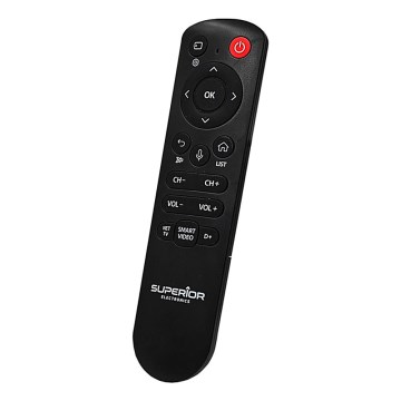 MK FLORIA Superior RC UNI TV LG VOICE - Atsarginis nuotolinio valdymo pultas skirtas LG televizoriams, 2xAAA